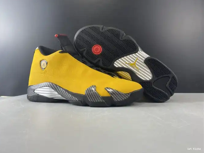 1st Kicks Shoes 14 RETRO GOLD AIR UNIVERSITY BQ3685-706 JORDAN 0611